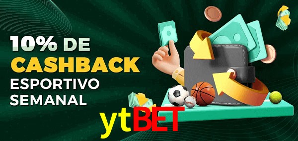 10% de bônus de cashback na ytbet 